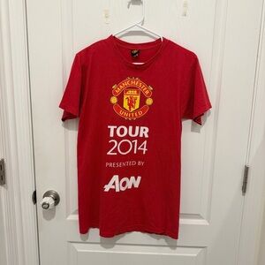 Manchester United Tour 2014 Red T-Shirt